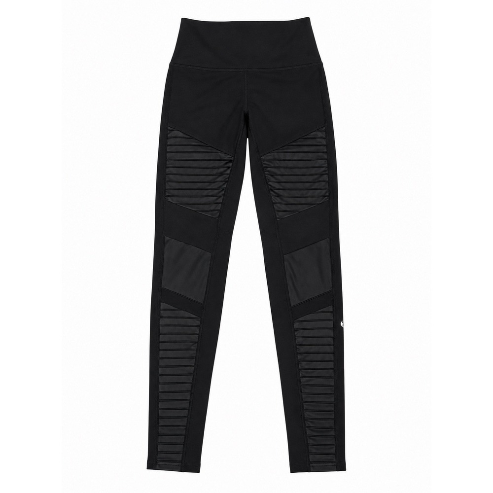Alo Yoga 7/8 High-Waist Moto Legging Black Size Small